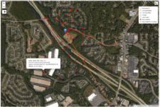 There are also several map layers to choose from, including topographic and satellite.